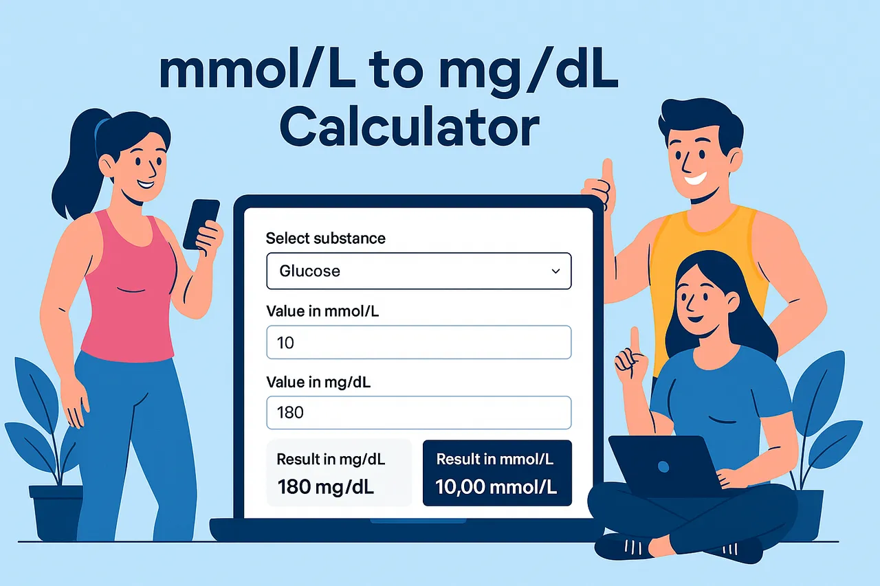 umrechnung mmol in mg dl