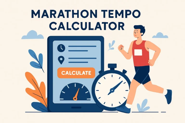 Marathon pace calculator