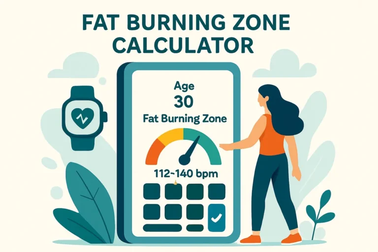 Fat burning zone Calculator
