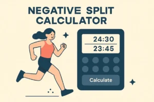 negative split calculator