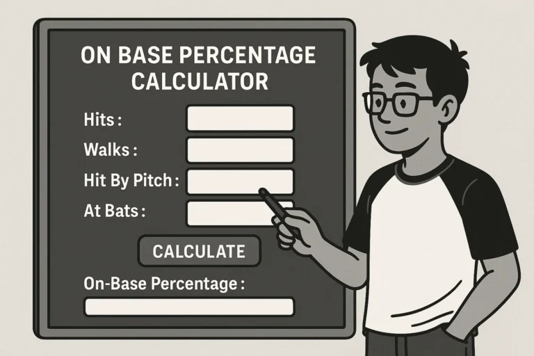 ON Base Percentage Calculator