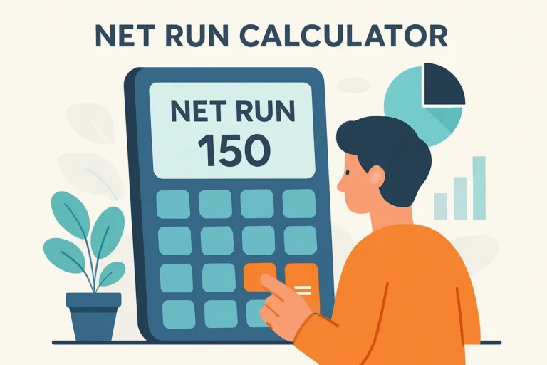 Net Run Calculator